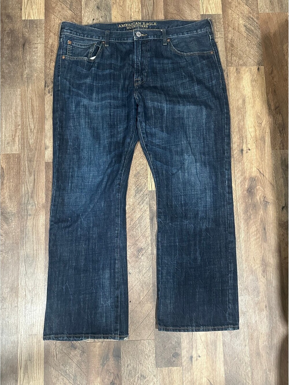 American Eagle Outfitters dark wash bootcut jeans 38x30